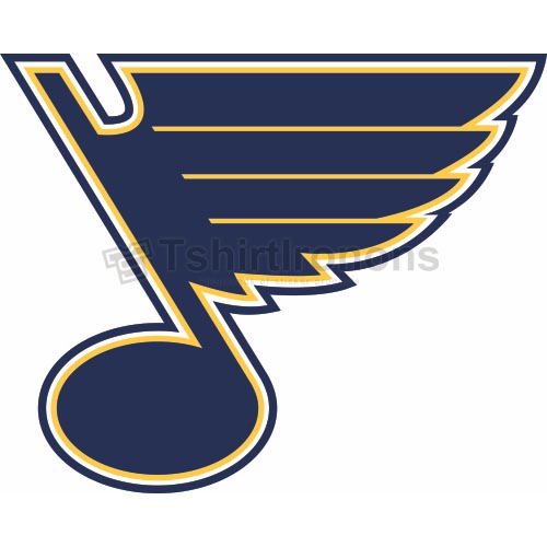 St.Louis Blues T-shirts Iron On Transfers N324 - Click Image to Close